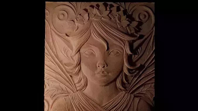 Pixie Sandcasting Bas High Relief CNC