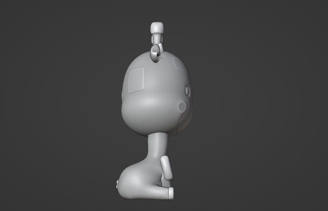 Giraffe 3D print model_3