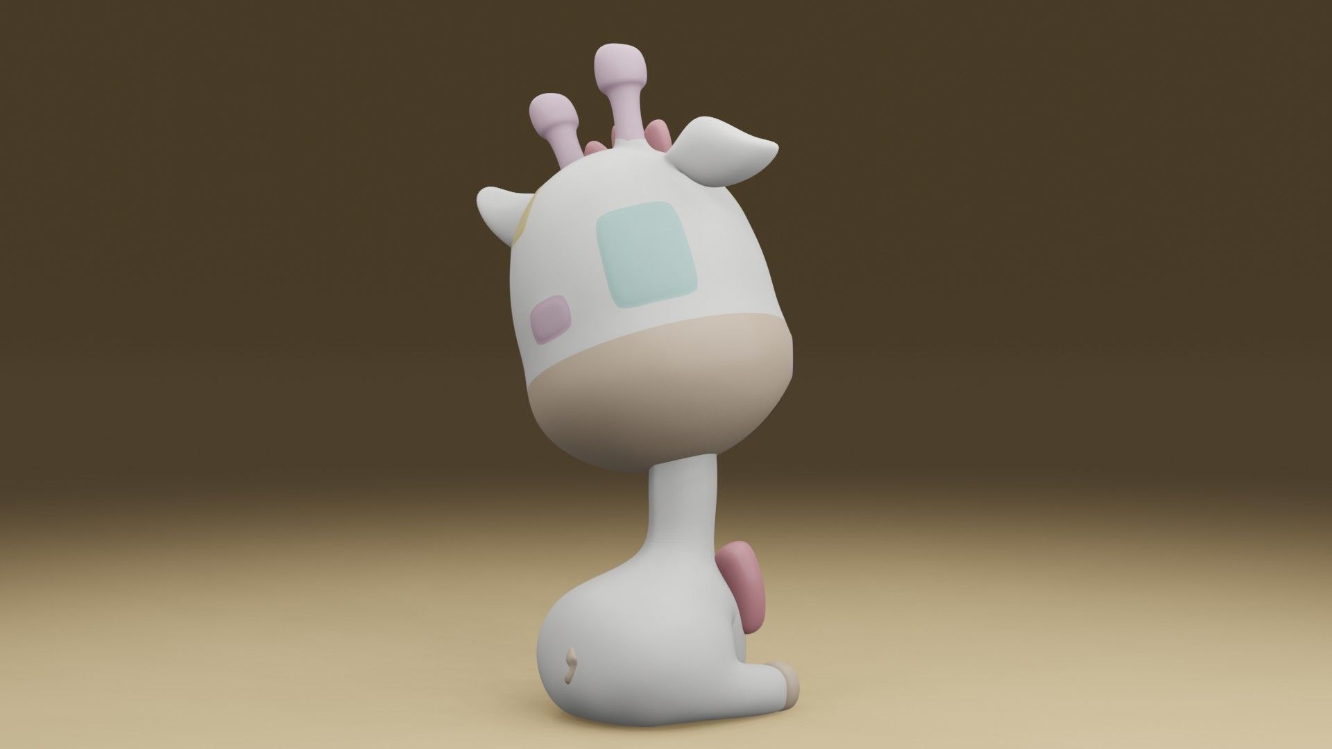 Giraffe 3D print model_10