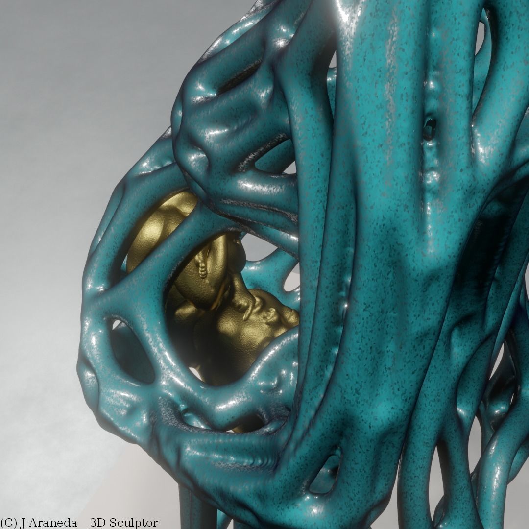 LET ME LIVE - Motherhood Tribute 3D print model_9