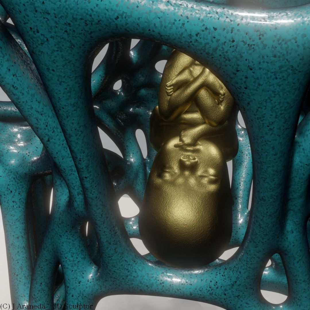 LET ME LIVE - Motherhood Tribute 3D print model_7