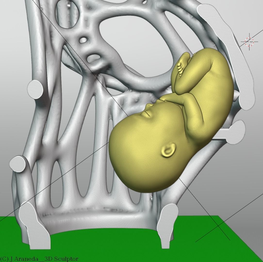 LET ME LIVE - Motherhood Tribute 3D print model_17