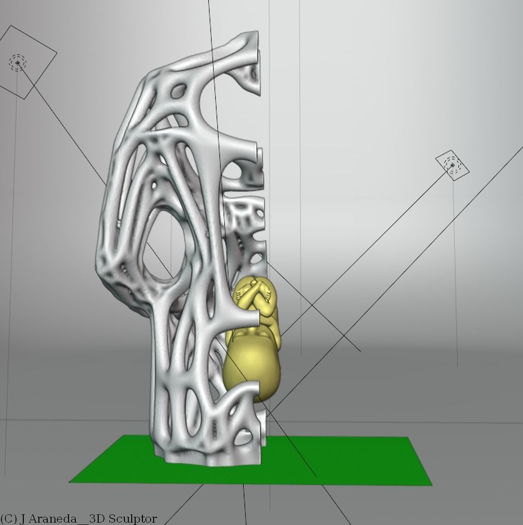 LET ME LIVE - Motherhood Tribute 3D print model_15