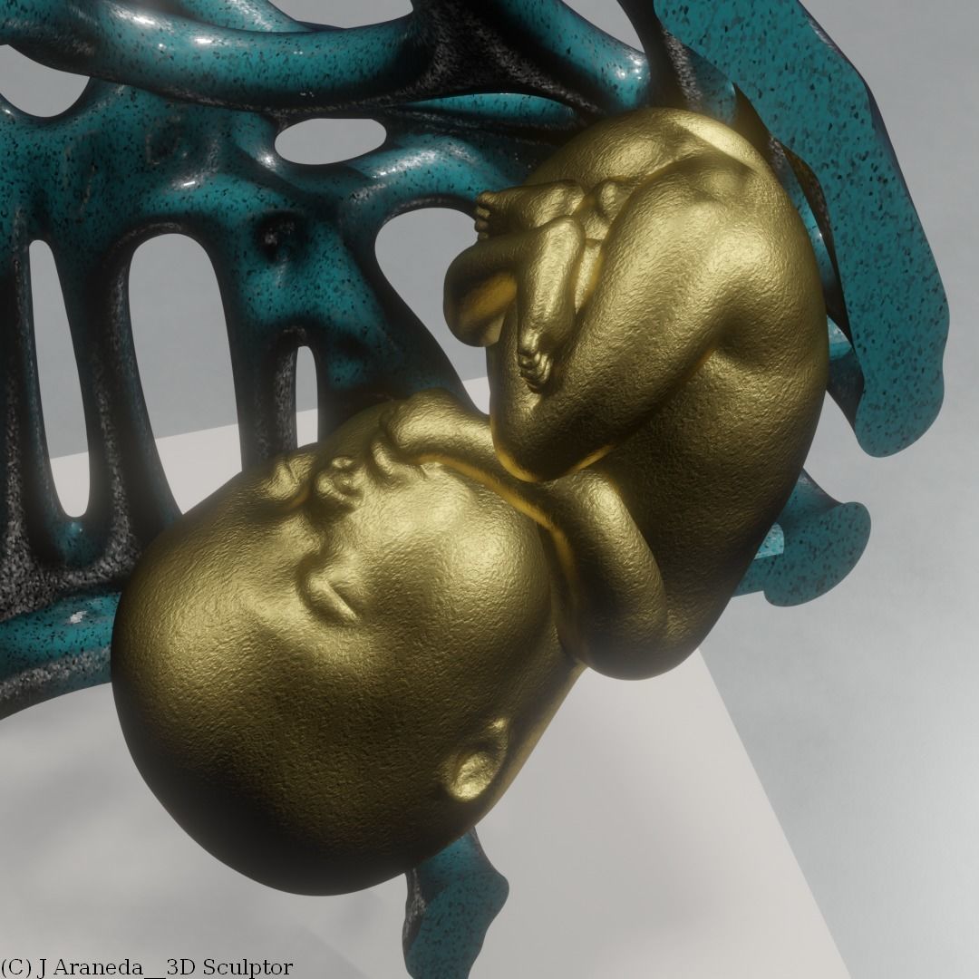 LET ME LIVE - Motherhood Tribute 3D print model_12