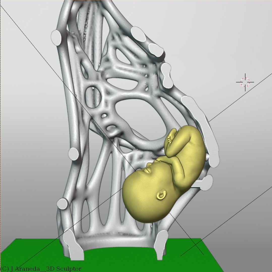 LET ME LIVE - Motherhood Tribute 3D print model_16