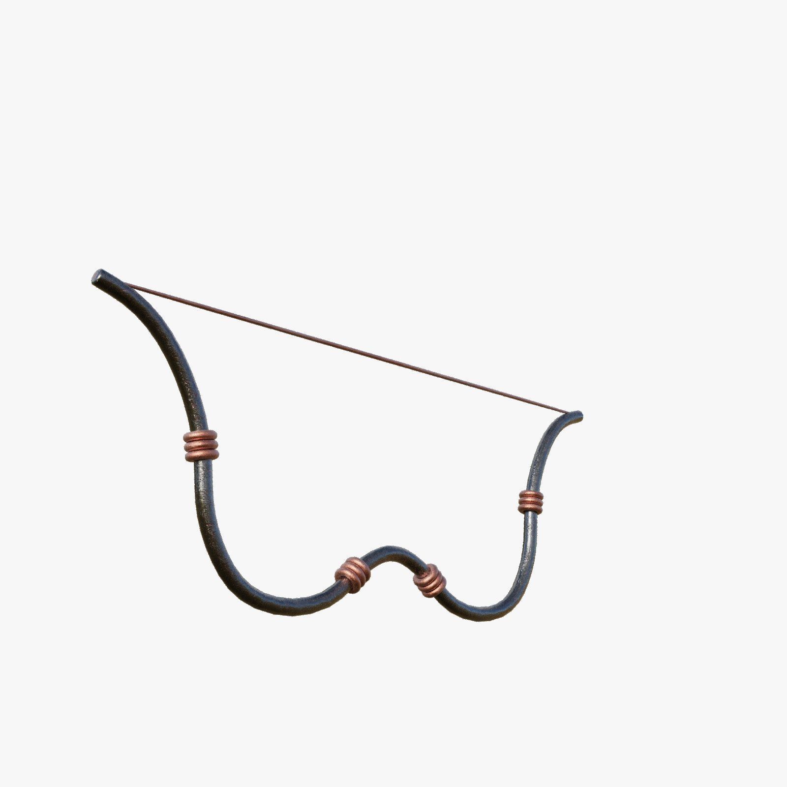 Wraithfire Shadowstrike Bow 3D model_7