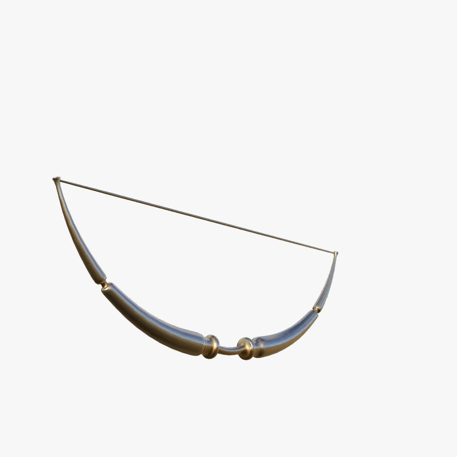 Thunderous Stormcaller Bow 3D model_7