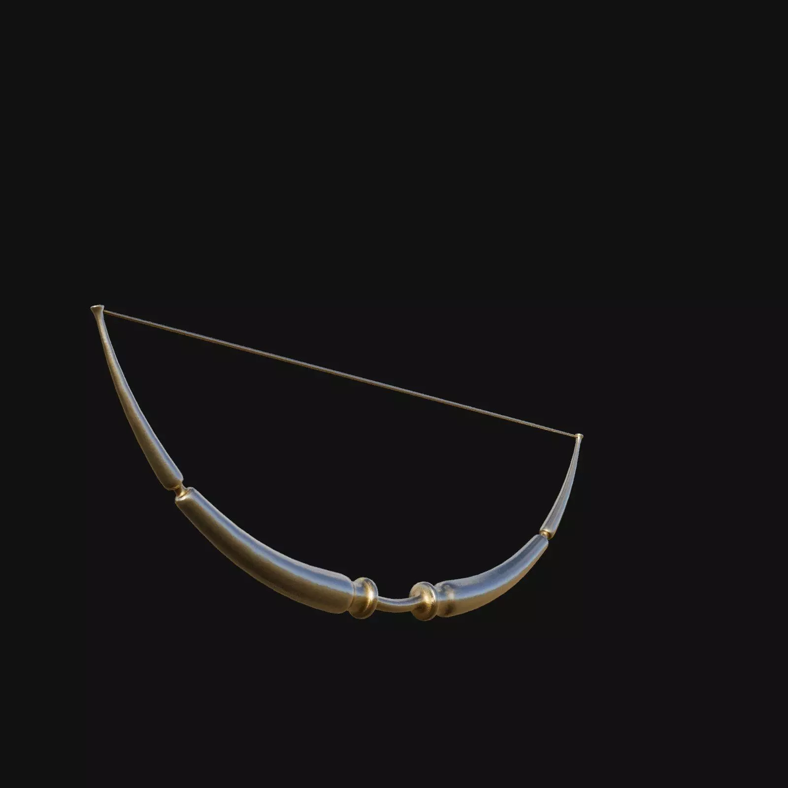 Thunderous Stormcaller Bow 3D model_0