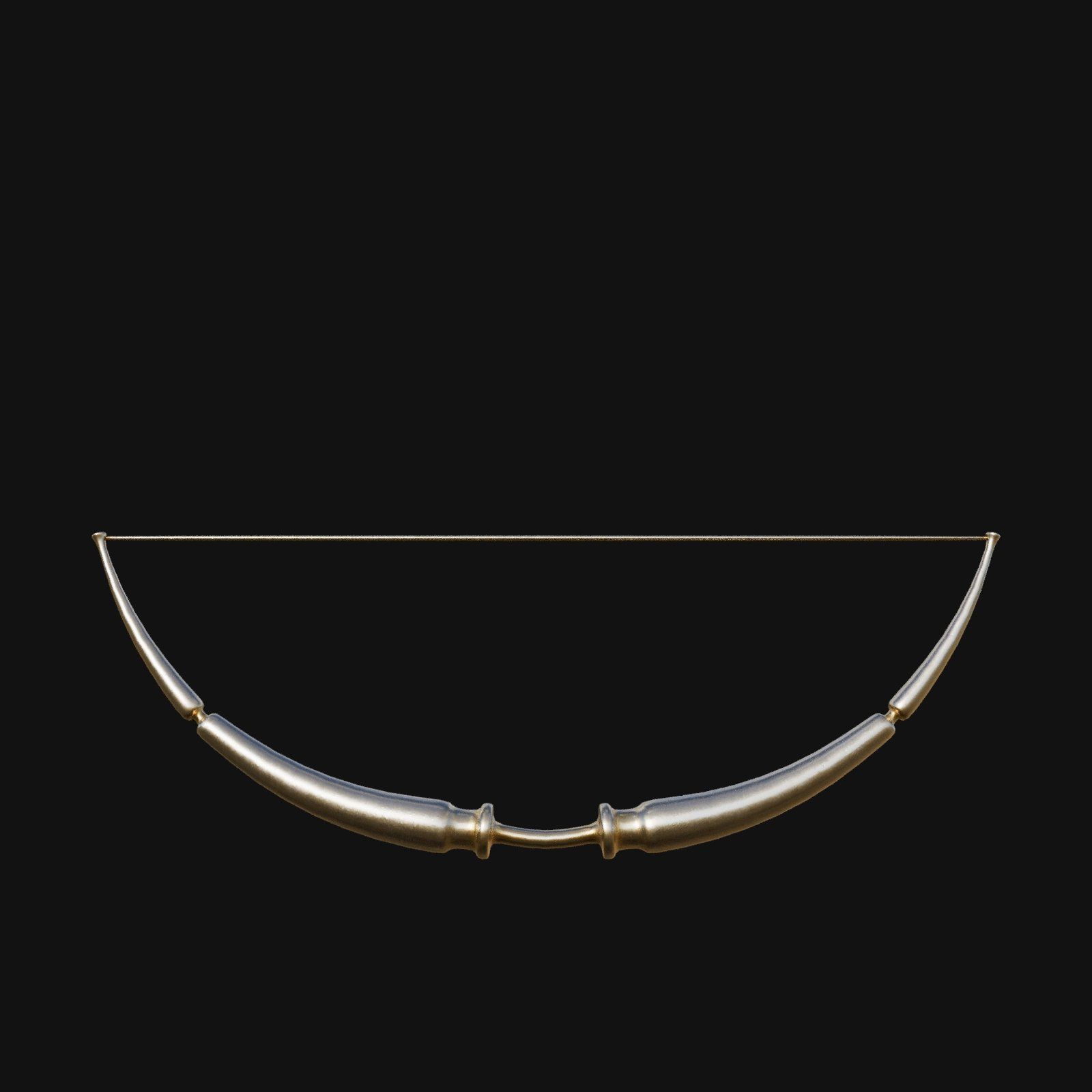 Thunderous Stormcaller Bow 3D model_2