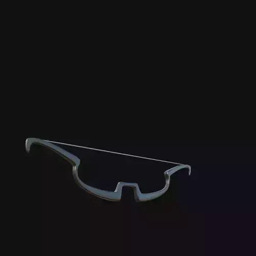 Emerald Dragonheart Longbow 3D model