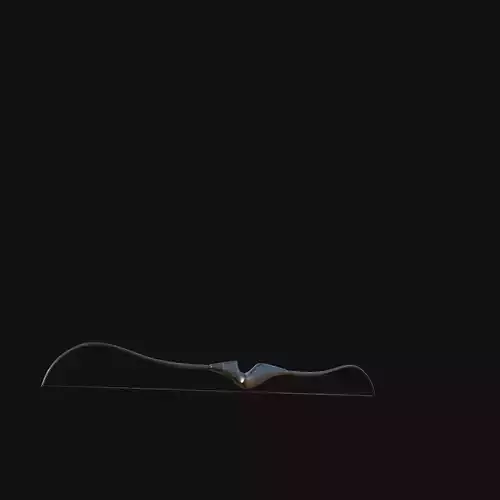 Phoenix Feather Recurve Bow 3D model