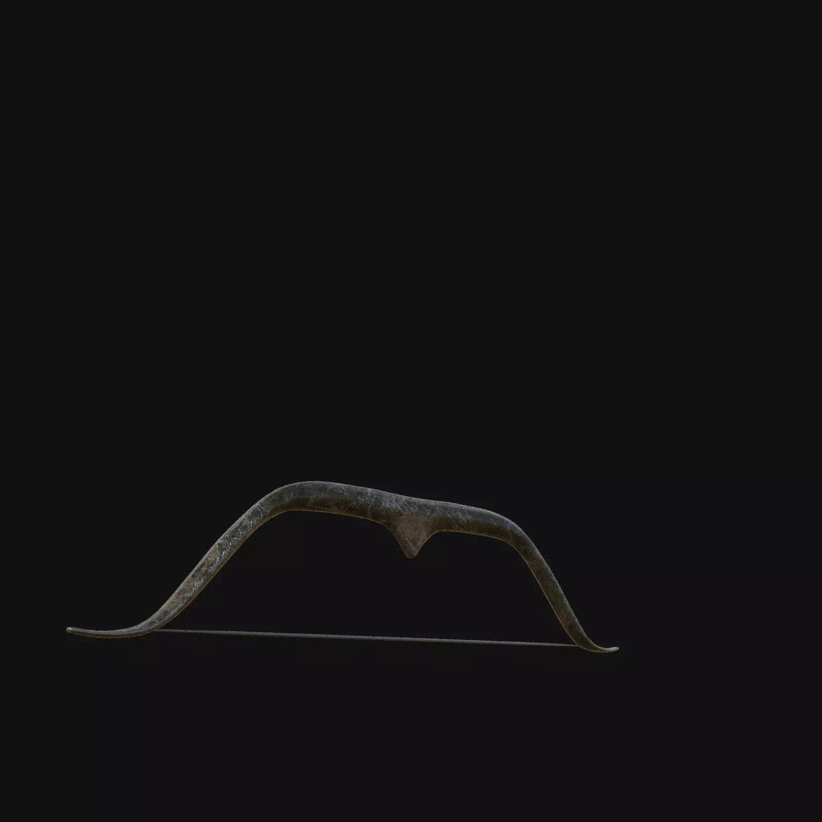 Titanium Alloy Crossbow 3D model_0