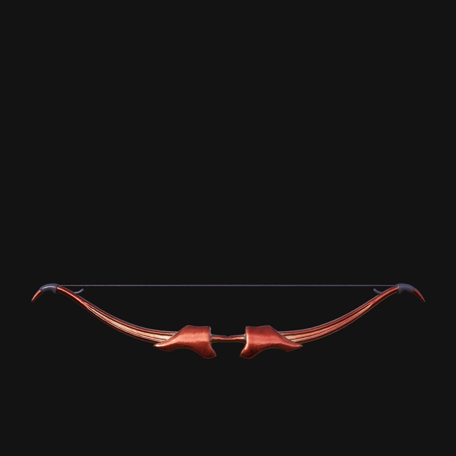 Shadow Phantom Bow 3D model_2