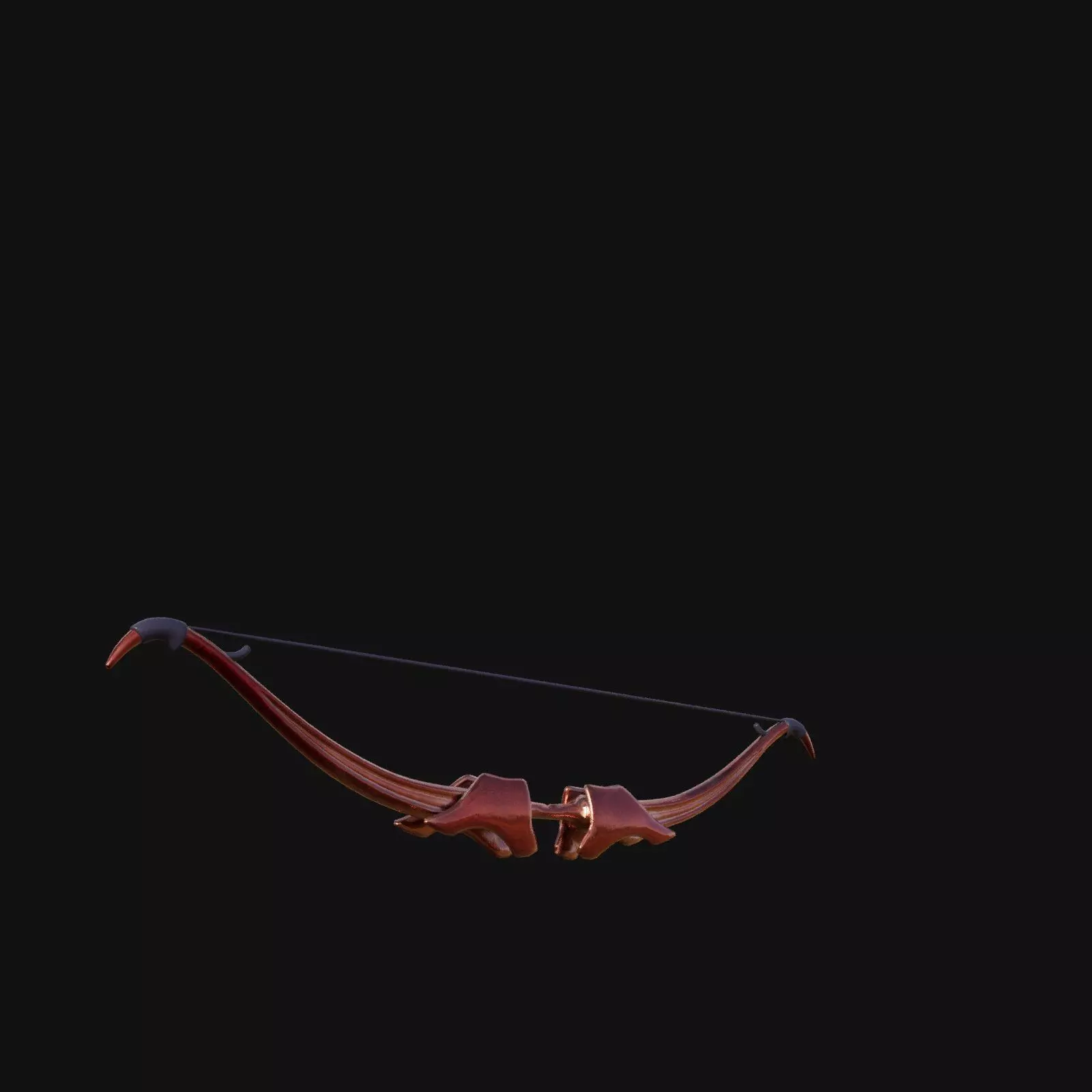 Shadow Phantom Bow 3D model_0