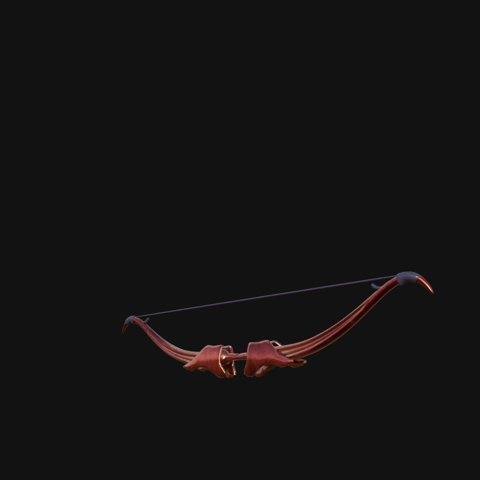 Shadow Phantom Bow 3D model_9