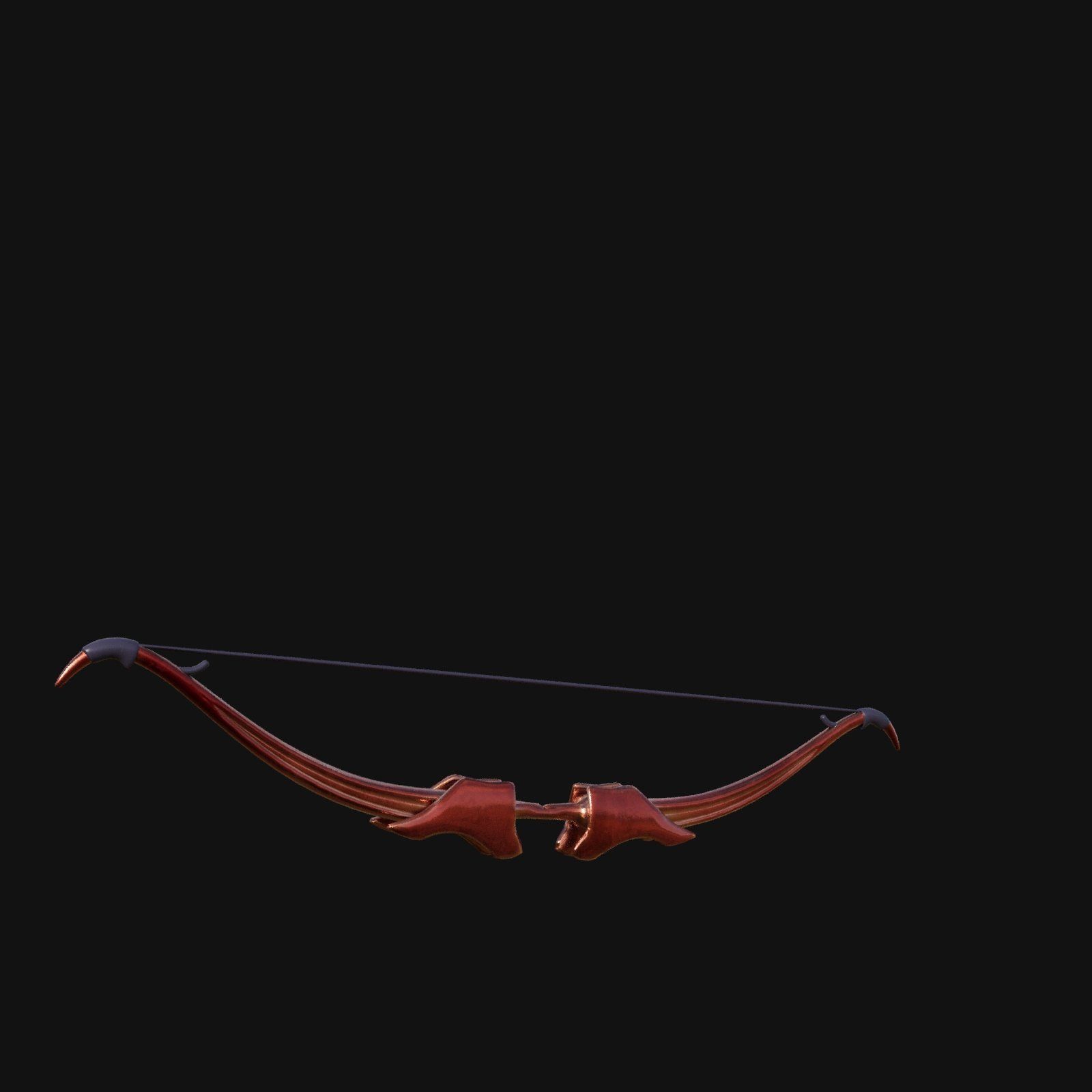 Shadow Phantom Bow 3D model_4