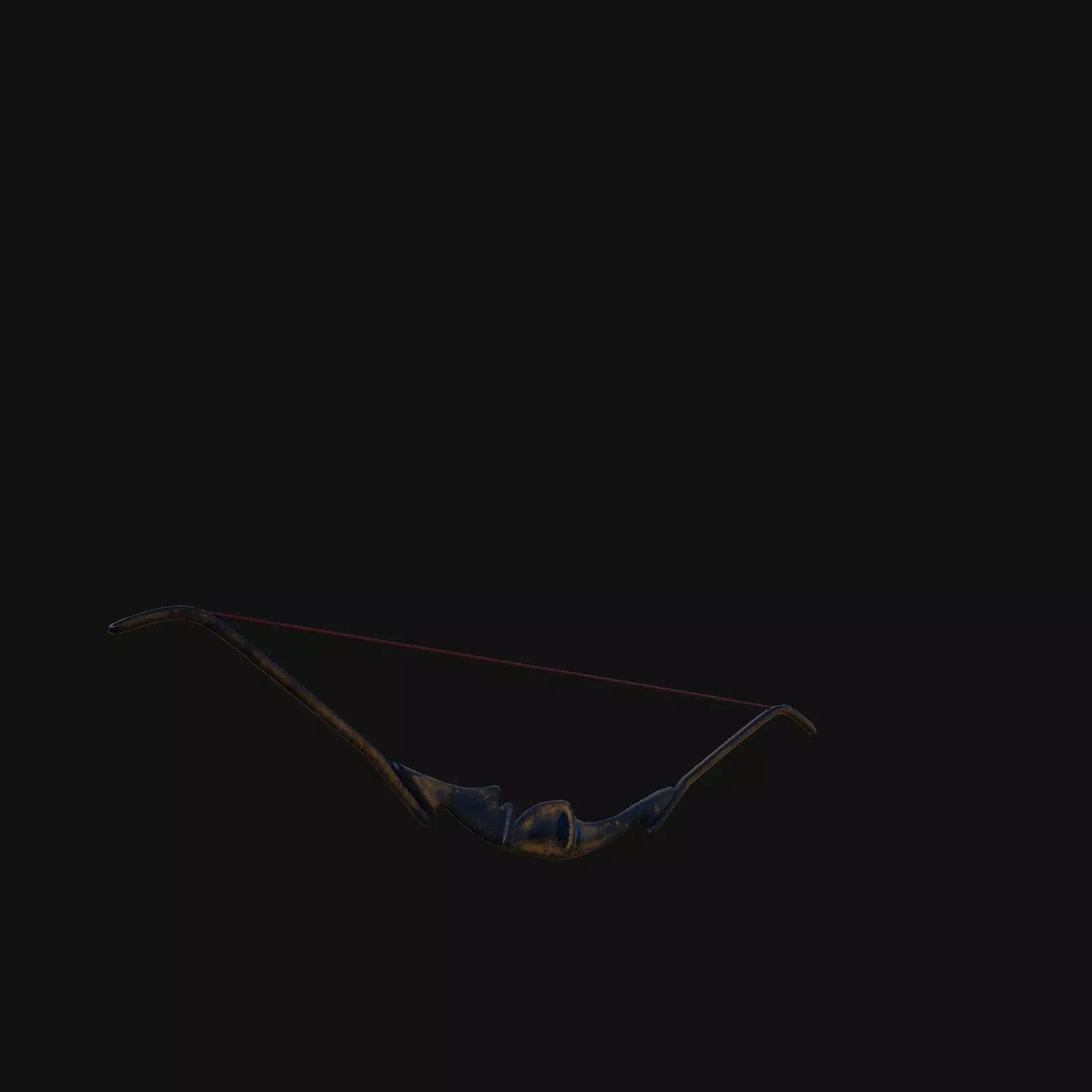 Thunderous Stormcaller Bow of Elemental Fury 3D model_0