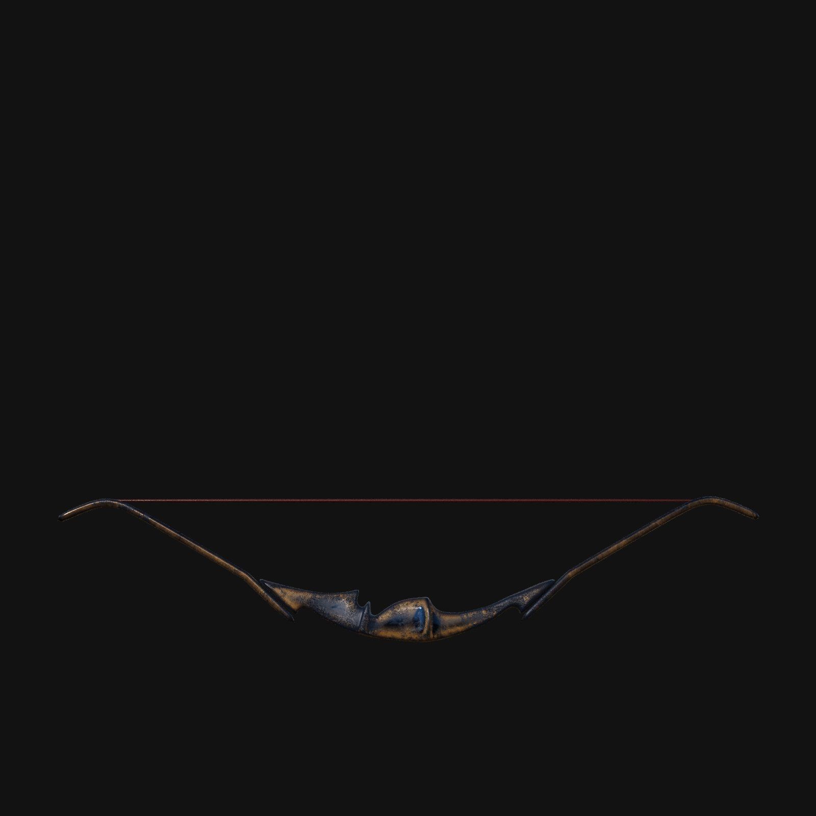 Thunderous Stormcaller Bow of Elemental Fury 3D model_6