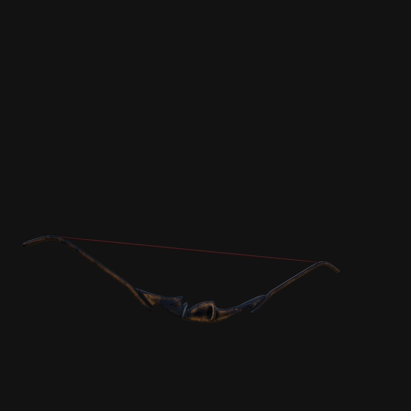 Thunderous Stormcaller Bow of Elemental Fury 3D model_7