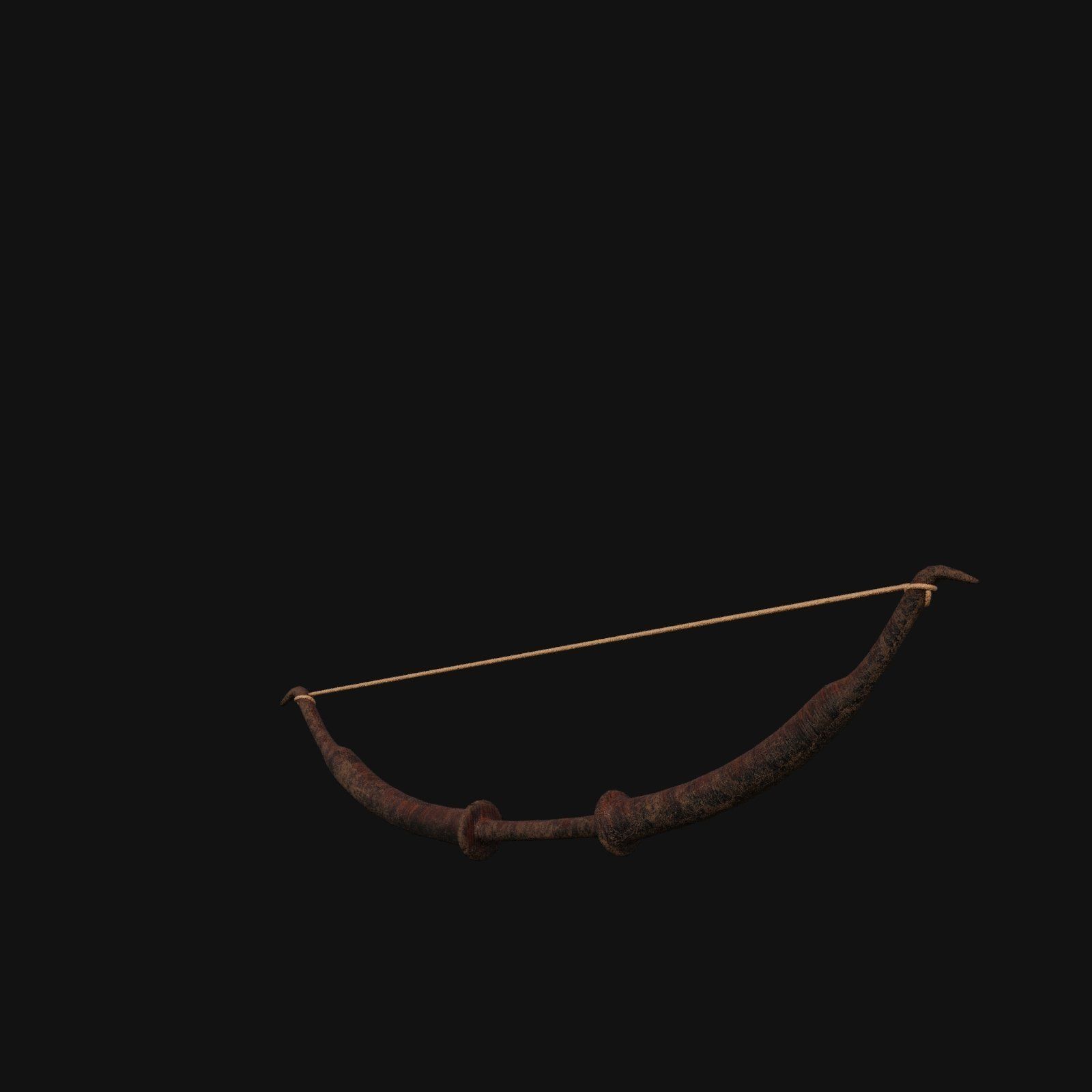 Starfire Sunburst Bow of Celestial Radiance 3D model_8