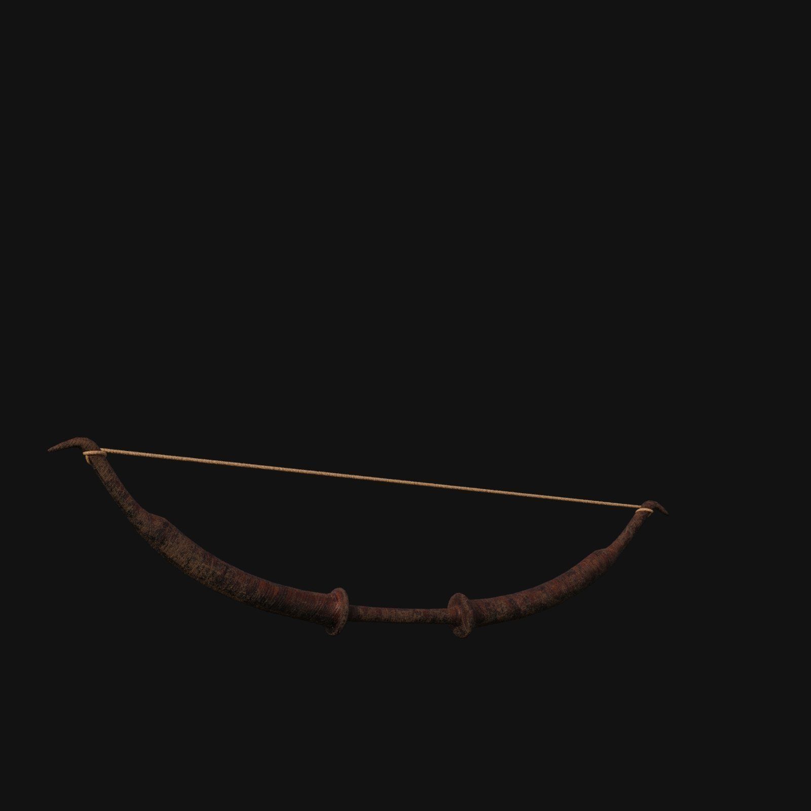 Starfire Sunburst Bow of Celestial Radiance 3D model_9