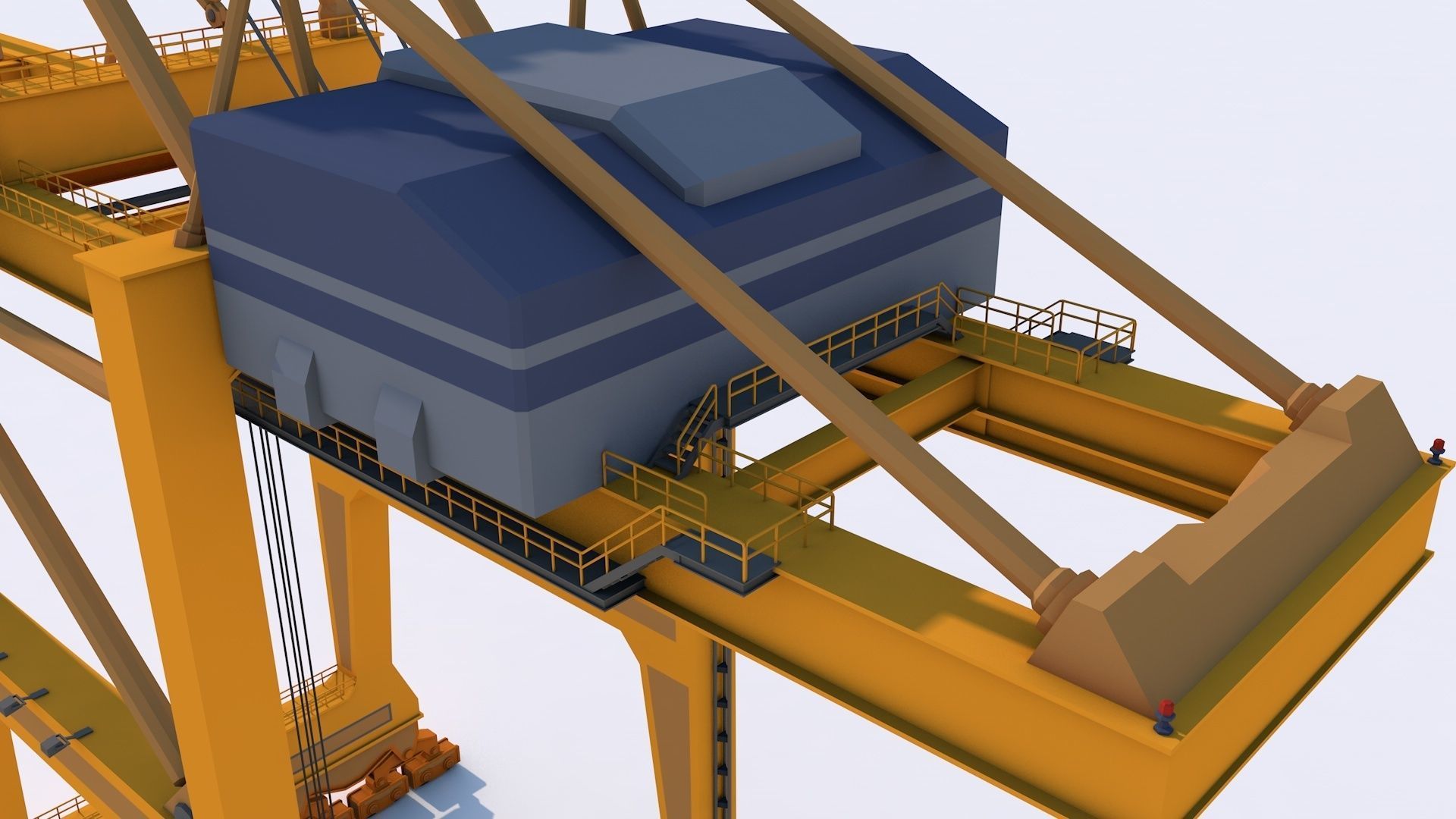16 Industrial Collection  Low-poly 3D model_34