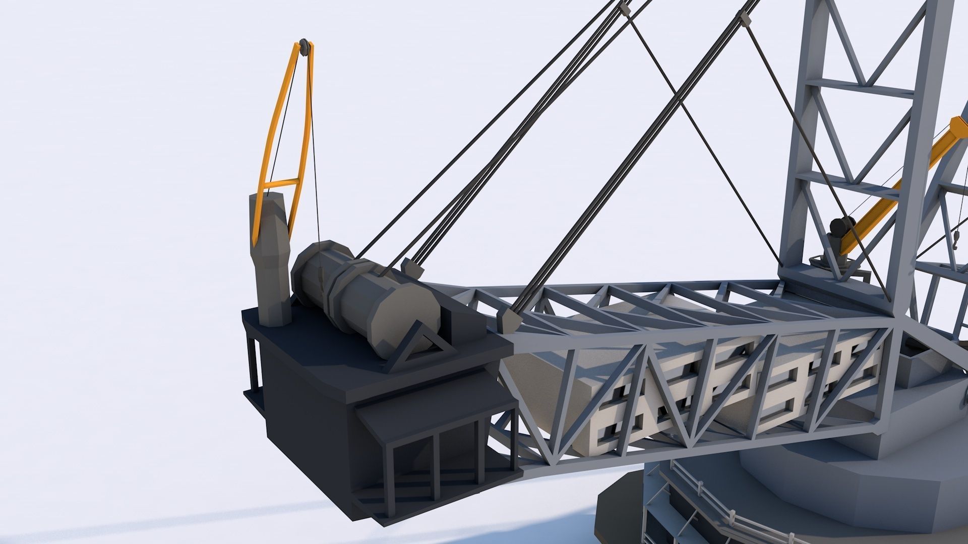 16 Industrial Collection  Low-poly 3D model_40