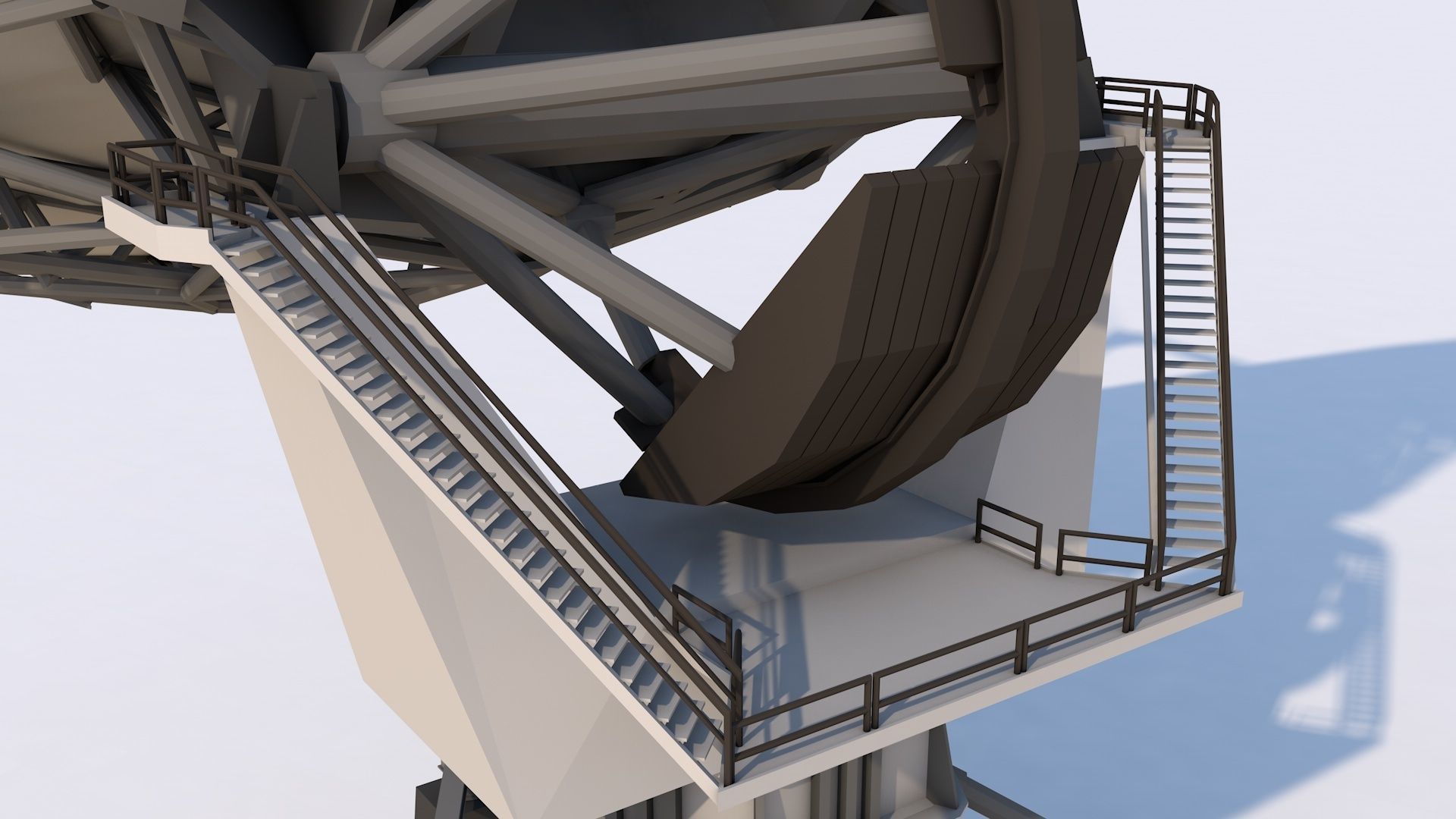 16 Industrial Collection  Low-poly 3D model_22