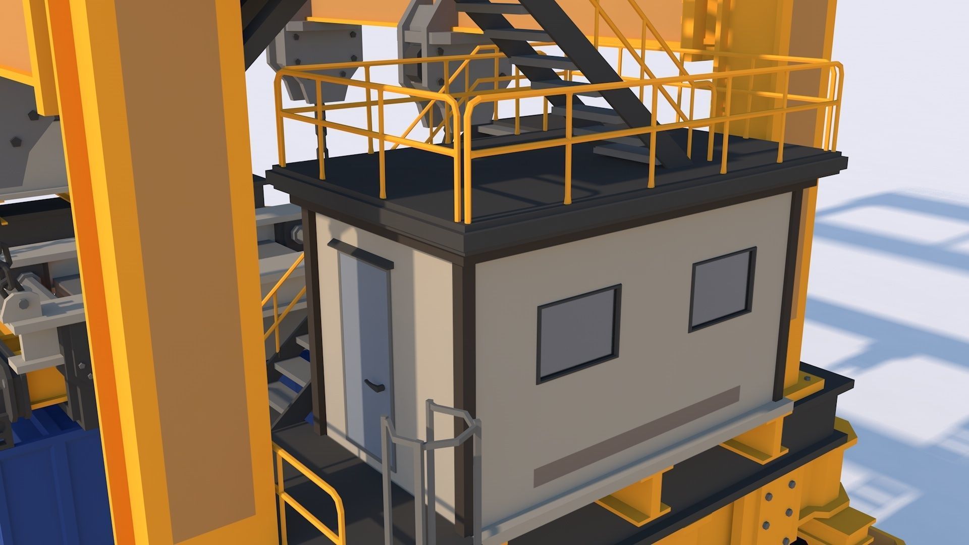 16 Industrial Collection  Low-poly 3D model_27