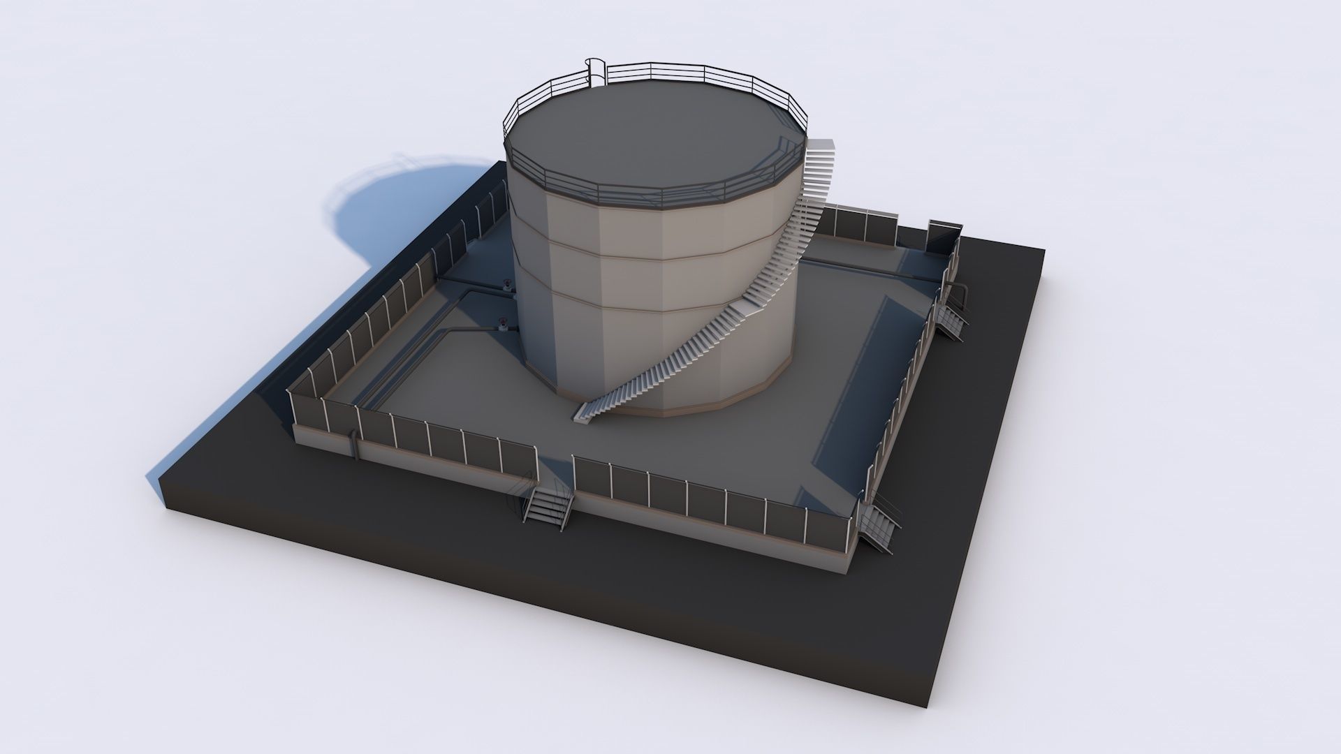 16 Industrial Collection  Low-poly 3D model_65