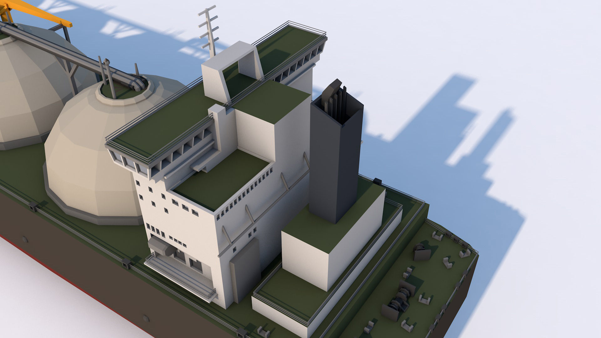 16 Industrial Collection  Low-poly 3D model_56