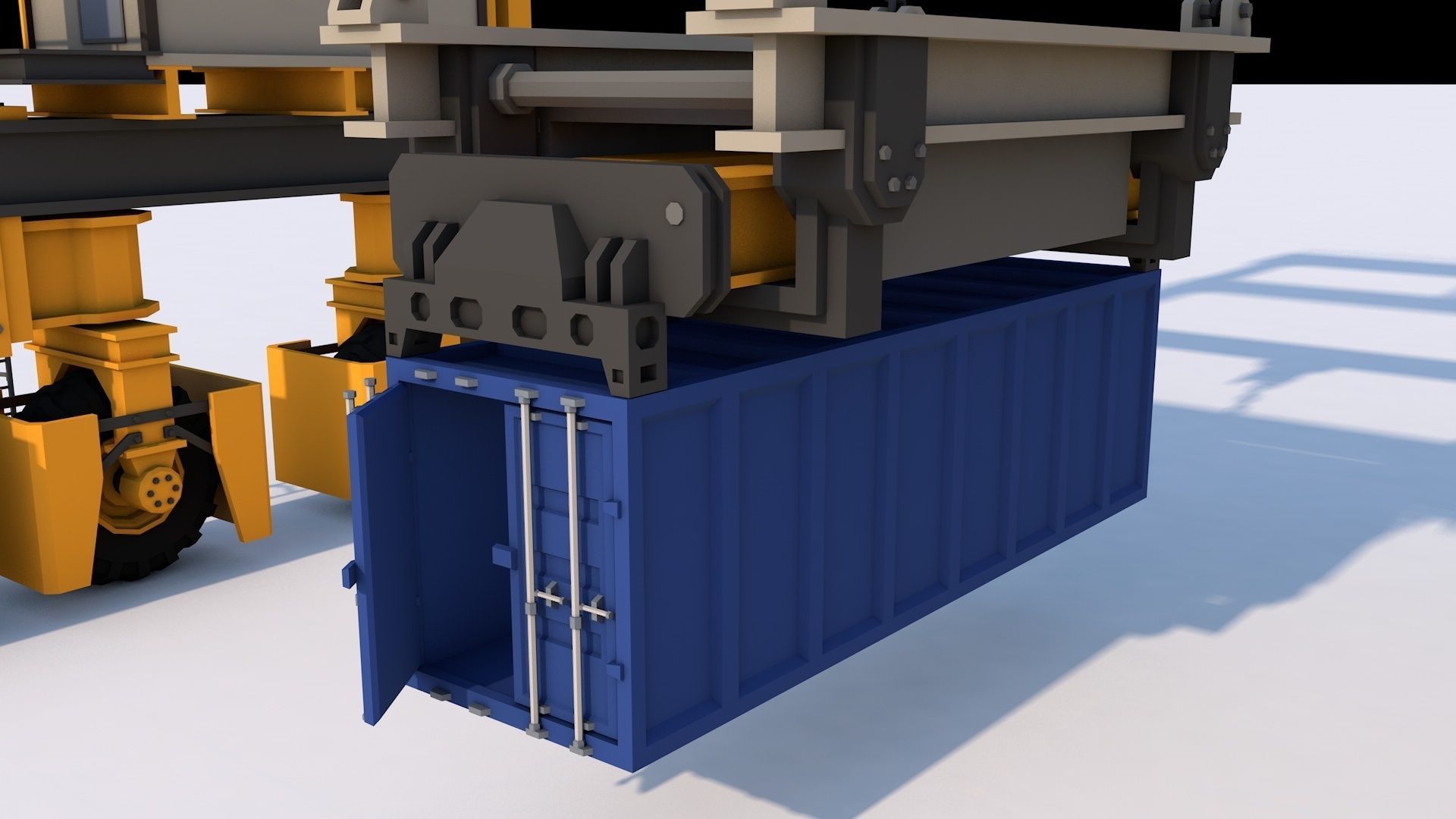 16 Industrial Collection  Low-poly 3D model_26
