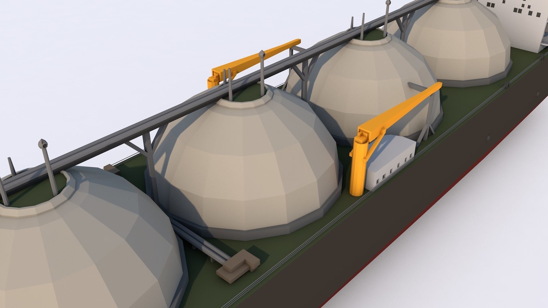 16 Industrial Collection  Low-poly 3D model_53