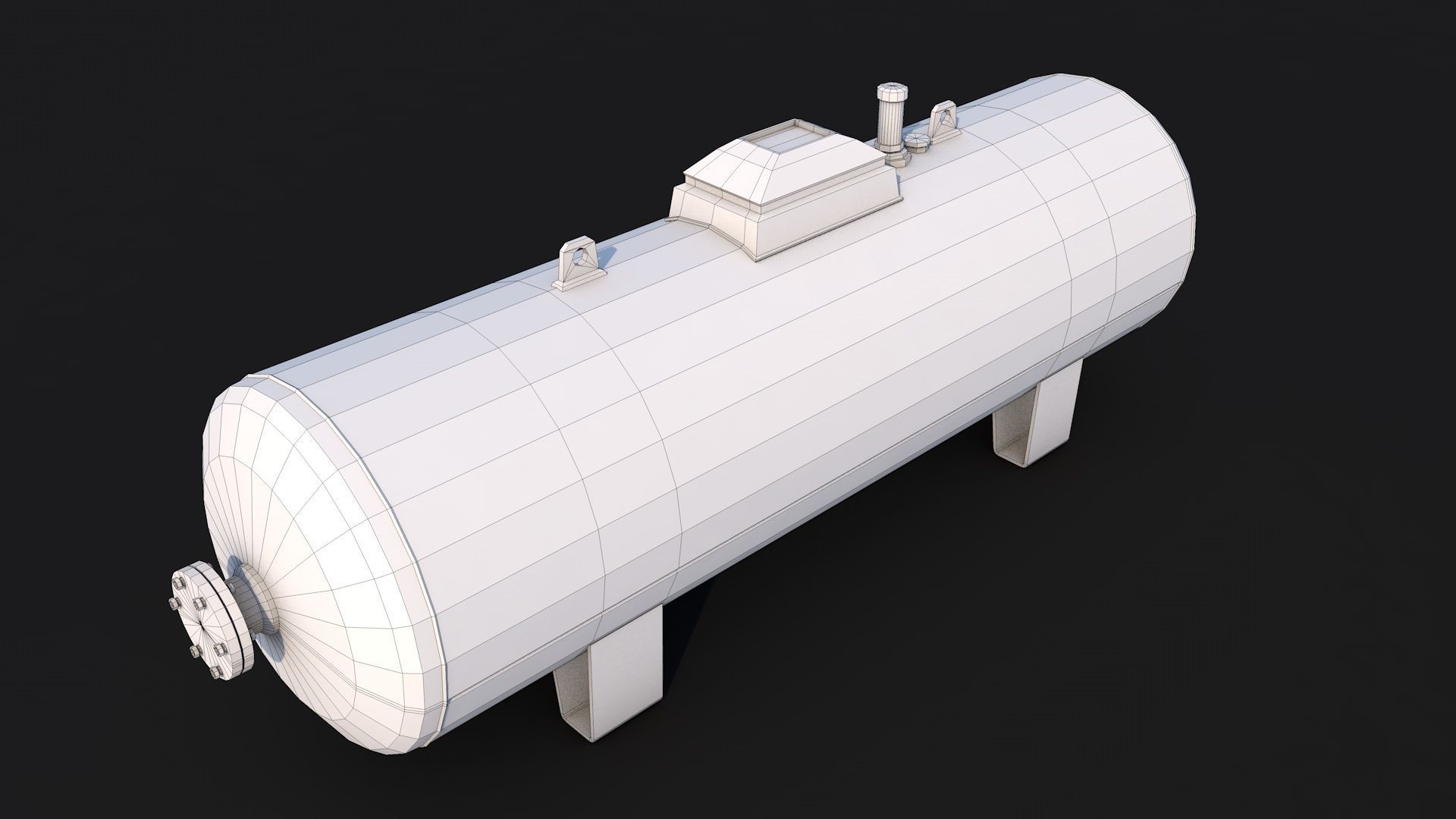 16 Industrial Collection  Low-poly 3D model_64