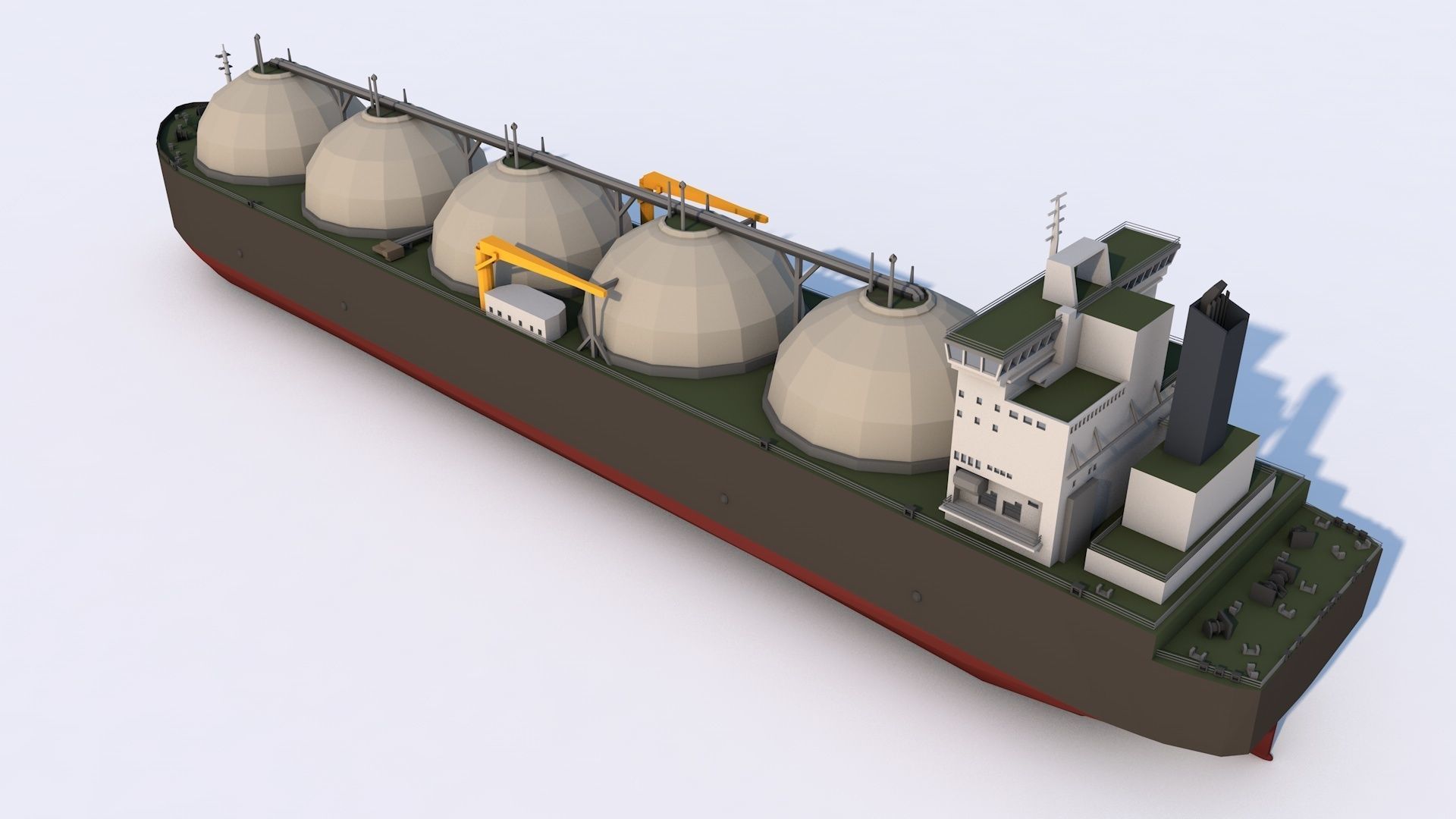 16 Industrial Collection  Low-poly 3D model_52