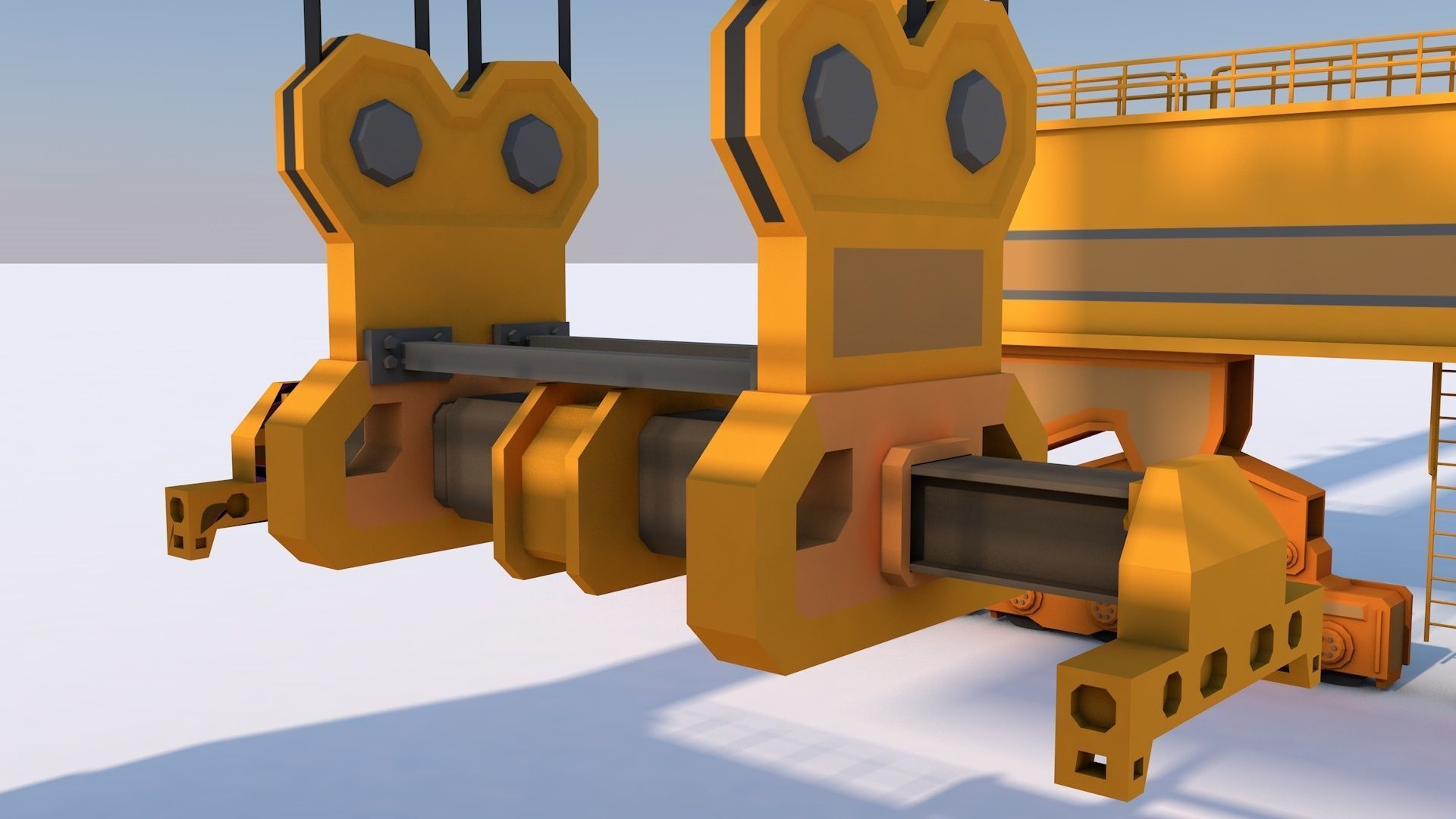 16 Industrial Collection  Low-poly 3D model_32
