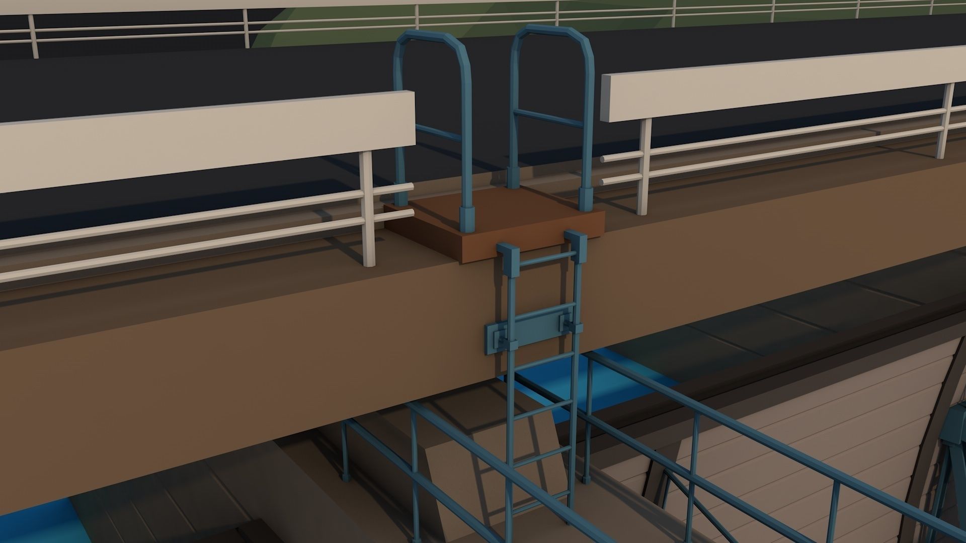 16 Industrial Collection  Low-poly 3D model_11