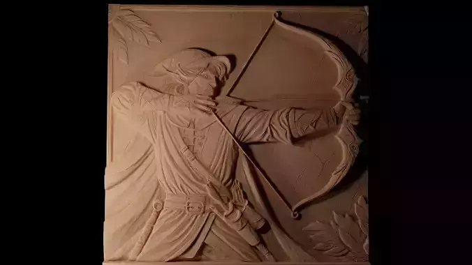 Link CNC 3d Print High Relief Sand Casting