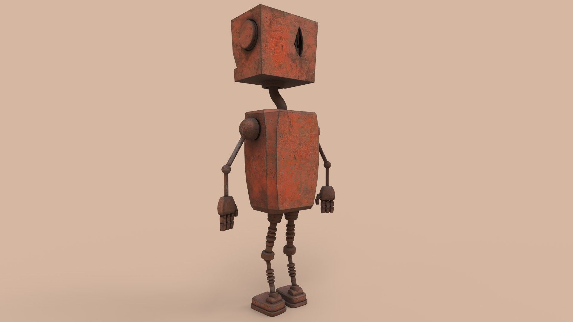 Rustcrawler Robot Low-poly 3D model_18