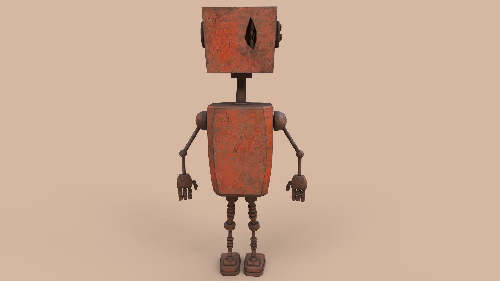 Rustcrawler Robot Low-poly 3D model_17