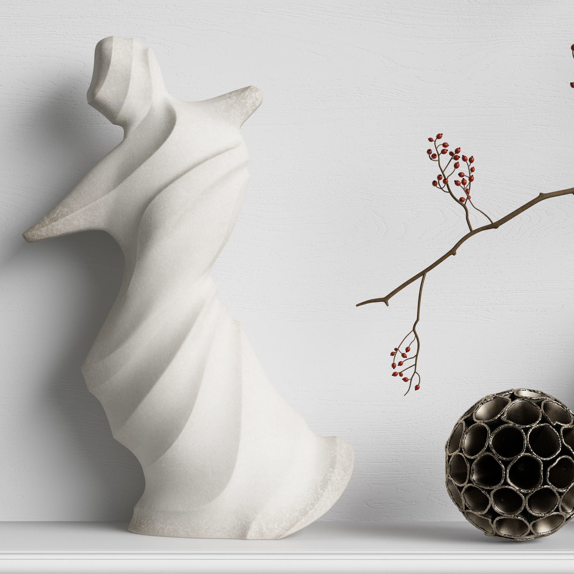 Decor Set 230 3D model_4