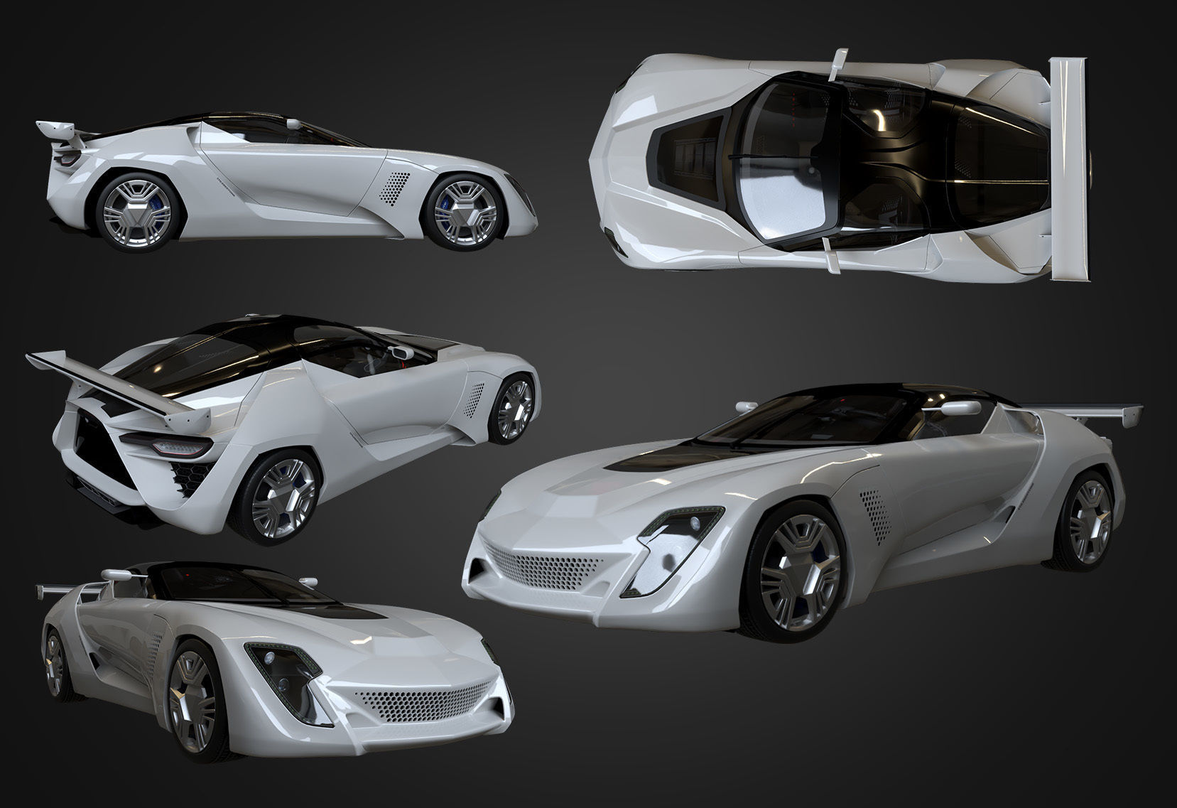 2010 Bertone Mantide 3D model_1