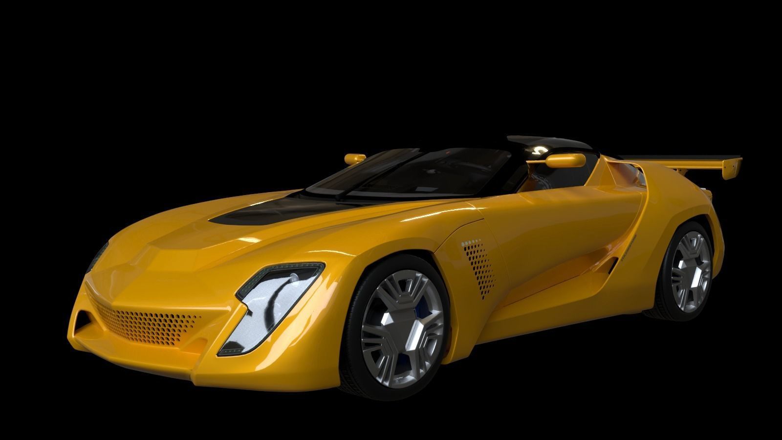 2010 Bertone Mantide 3D model_9