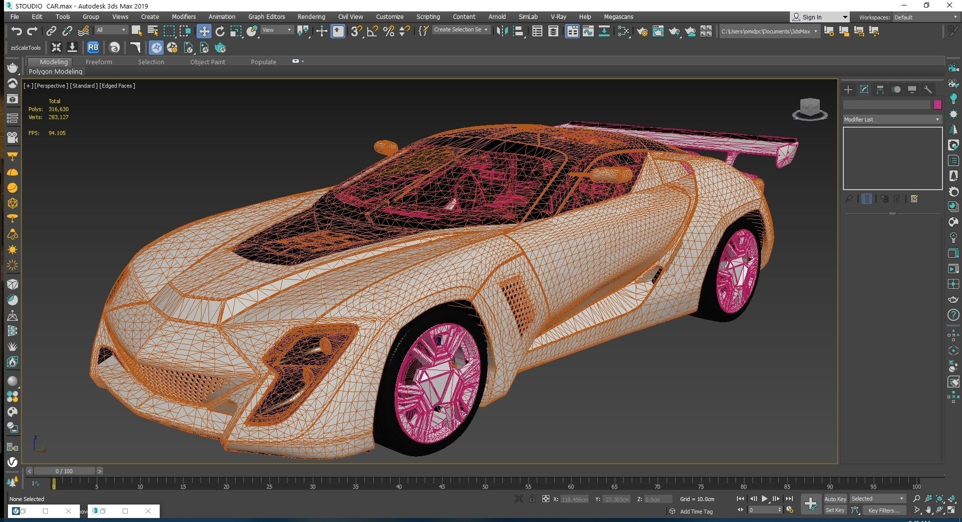 2010 Bertone Mantide 3D model_29