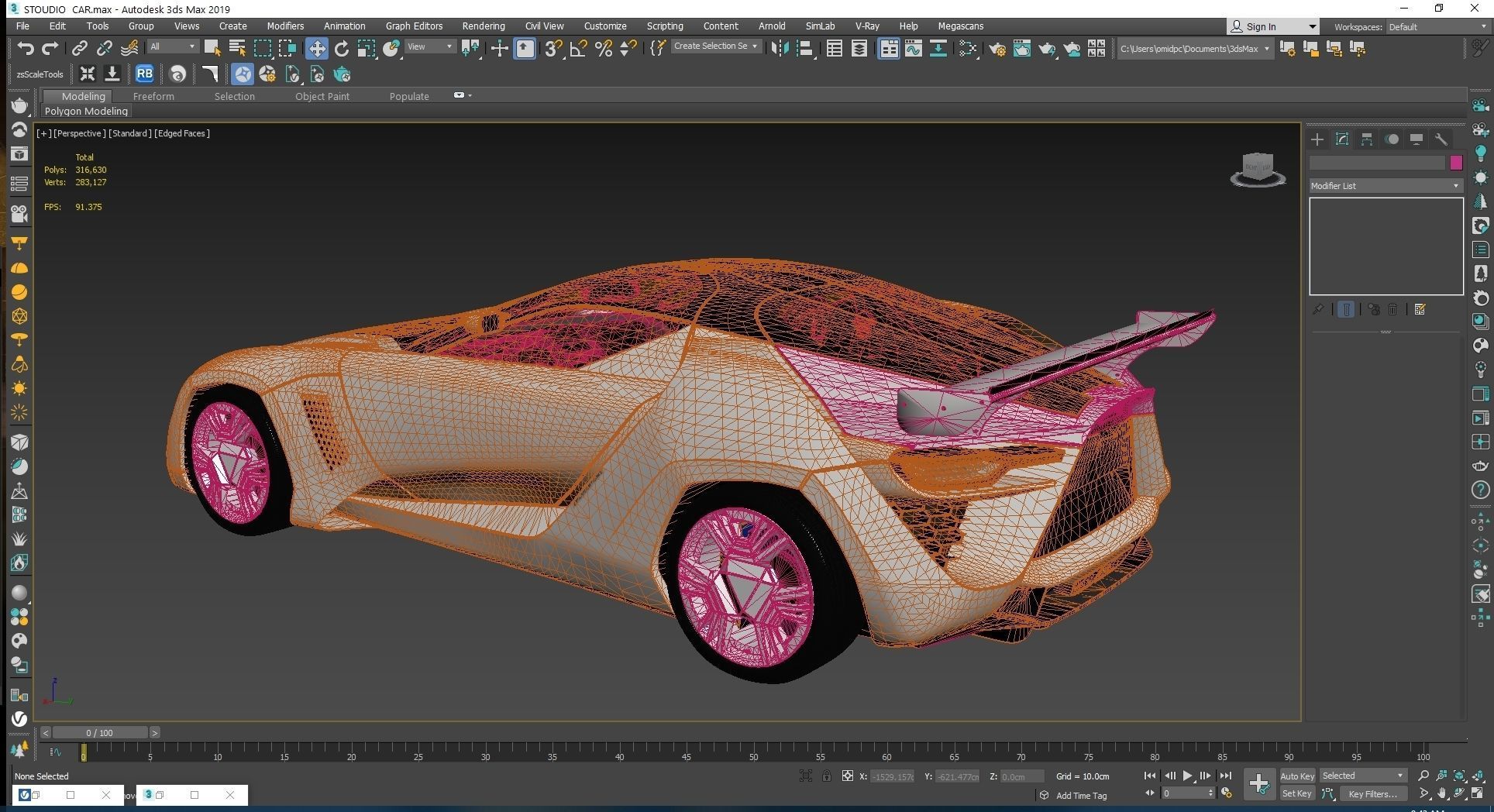 2010 Bertone Mantide 3D model_22