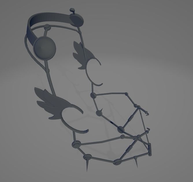 tooth fairy braces reverse 1999 3d model 3D print model_4