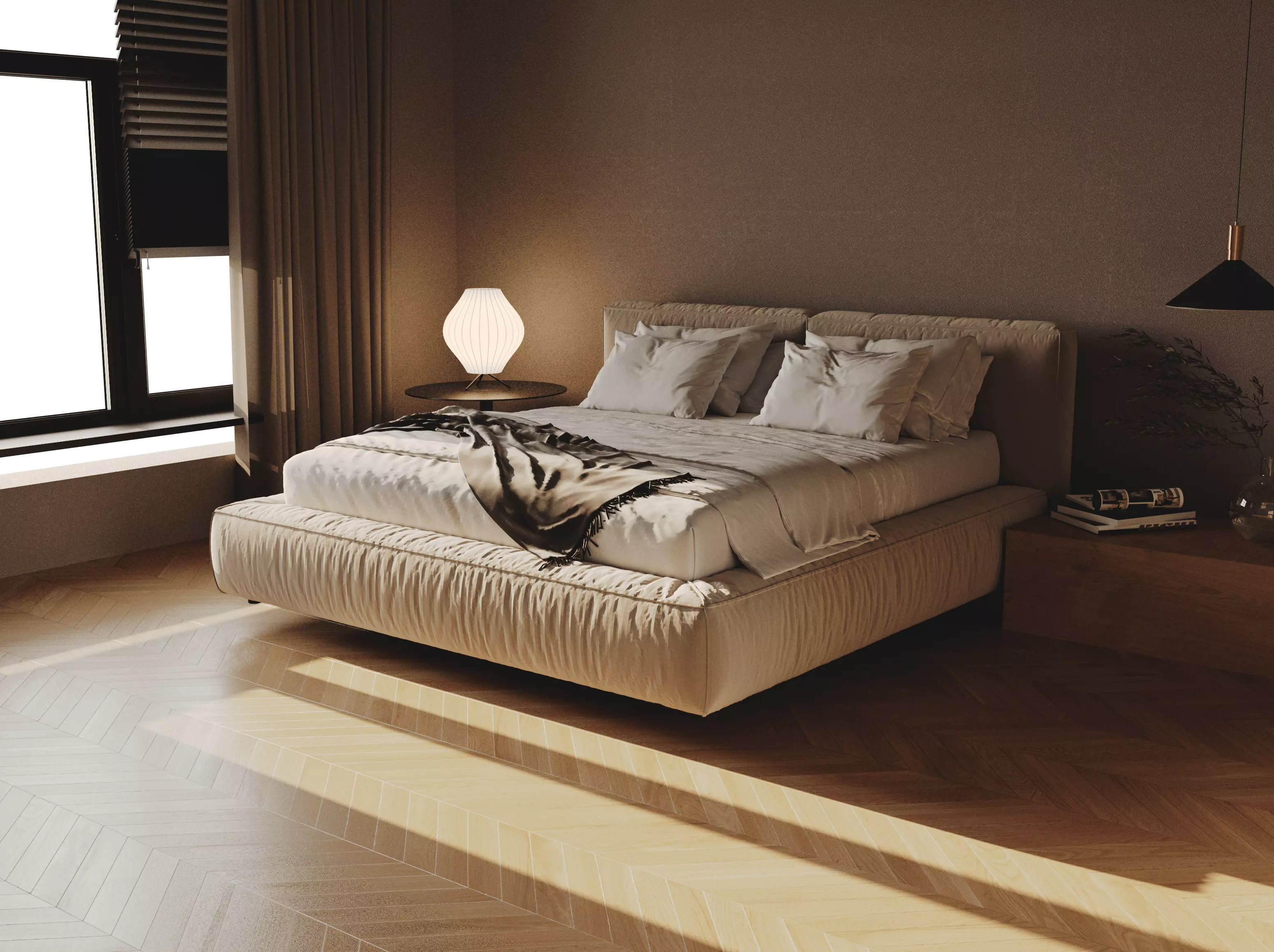 design bedroom interior Free 3D model