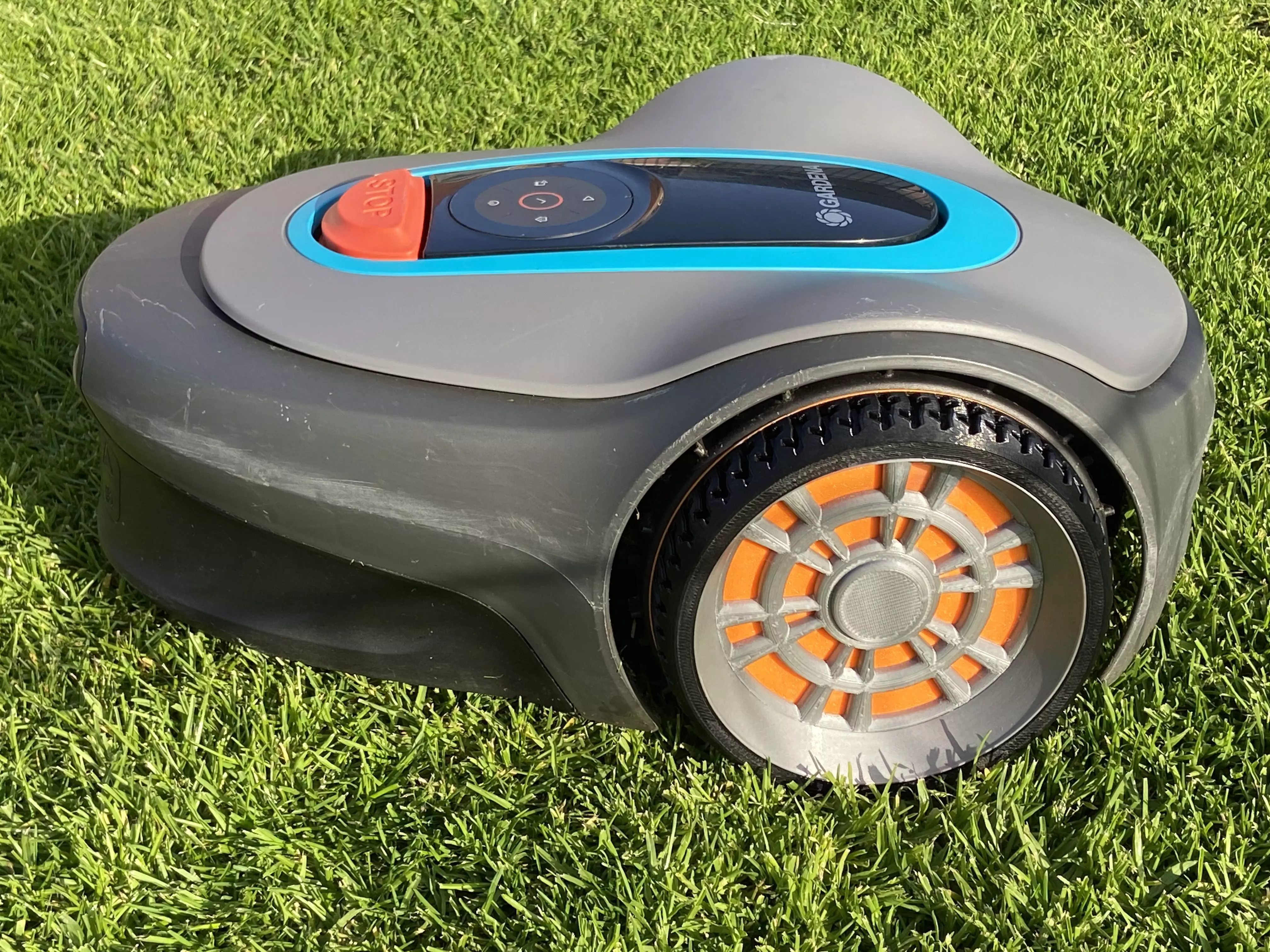 RADKAPPE FUER HUSQVARNA  GARDENA SILENO MINIMO 3D print model_0