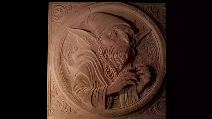 Hobgoblin CNC 3d Print High Relief Sand Casting