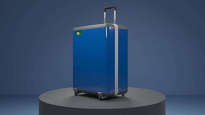 Suitcase 3D model